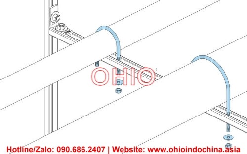 Lắp đặt cùm u thực tế