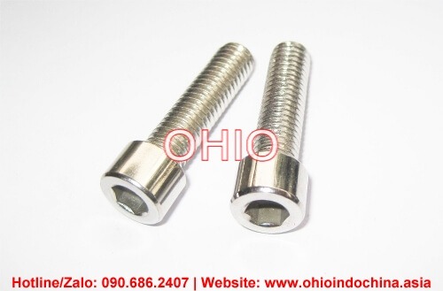 bu lông lục giác chìm đầu trụ loại inox 304